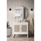 James Martin Vanities Athens 36in Single Vanity, Glossy White w/ 3 CM Arctic Fall Solid Surface Top E645-V36-GW-3AF - alternate 5
